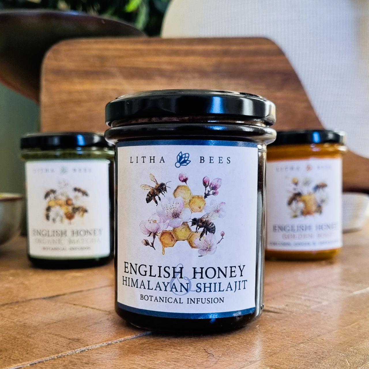 English Honey Infused with Himalayan Shilajit, 250g