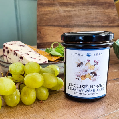 English Honey Infused with Himalayan Shilajit, 250g