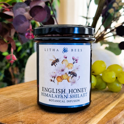 English Honey Infused with Himalayan Shilajit, 250g